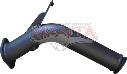 Hilux 2.8L GUN126R/Prado 3in Dump Pipe Without Cat & With O2 Sensor Port Only