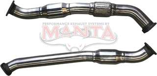 Toyota LandCruiser VDJ200 V8 4.5L T.D. Dual 3in Engine Pipes With Cats