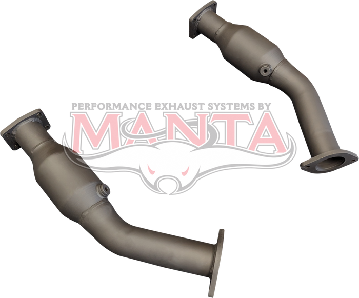 Holden Commodore VT VU VY VZ V6 & V8 2 1/2in High Flow Cats to Suit 4 Bolt HSV Position Flanges