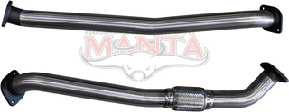 Toyota LandCruiser VDJ200 Wagon 2 1/2in Engine Pipes without Cats (Pair)