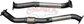 Toyota LandCruiser VDJ200 4.5L V8 2.5in DPF Pipes to Fit Standard Centre