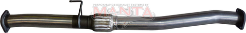 Isuzu D-Max MU-X Mazda BT50 3.0L 4cyl Turbo Diesel 3in Connecting Pipe With Flex & Sensor Port