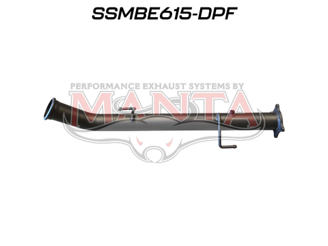 VW Amarok V6 3.0L 2016-2022, 3in DPF Replacement Pipe Incl 4 x BOLT216