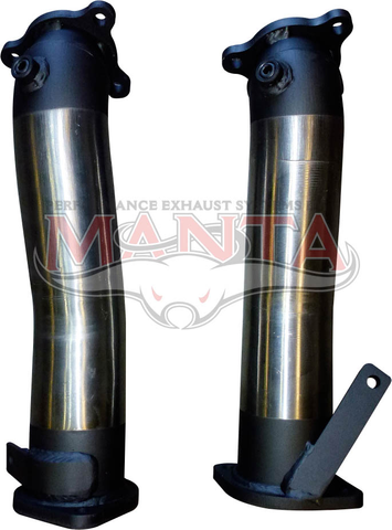 Toyota LandCruiser VDJ200 Wagon 3in Dump Pipes