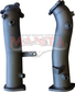 Toyota LandCruiser VDJ200 2016 3in Dump Pipes With DPF Sensors