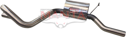 Ford Falcon EA - F 6 Cylinder 2 1/2in Sedan Rear Muffler Stainless Steel