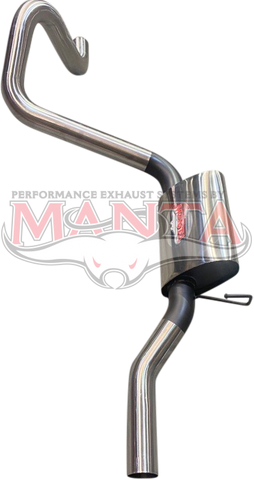 Ford Falcon EA - F 6 Cylinder 2 1/2in Sedan Rear Muffler Stainless Steel