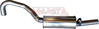Holden Commodore VB - VS V6+V8 S/Wagon - Ute 2 1/2in Megaflow Rear Muffler