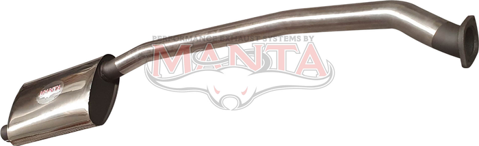 Ford Falcon EA - F 6 Cylinder 2 1/2in Centre Muffler Stainless Steel