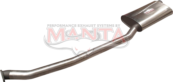 Ford Falcon EA - F 6 Cylinder 2 1/2in Centre Muffler Stainless Steel