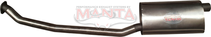 Ford Falcon EA - F 6 Cylinder 2 1/2in Centre Muffler Stainless Steel