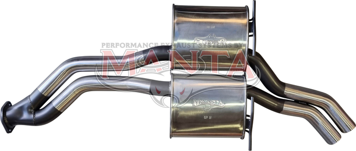 Holden Commodore VP VR VS V8 IRS Sedan Dual 2 1/2in C/Muffler (Single Cat only)