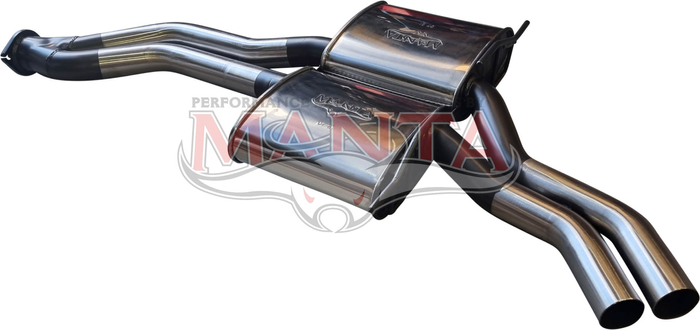 Holden Commodore VP VR VS V8 IRS Sedan Dual 2 1/2in C/Muffler (Single Cat only)