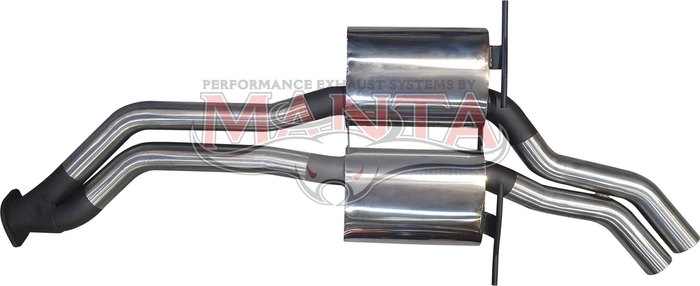 Holden Statesman V8 IRS Dual 2 1/2in C/ASS off Single Cat only