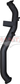 MITSUBISHI MQ TRITON/ PAJERO SPORT 3in DUMP PIPE WITHOUT CAT, WITH DPF SENSORS