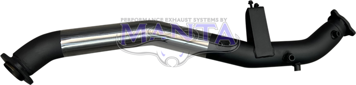 Mitsubishi Triton, Pajero Sport MQ/MR 2.4L TD, 3in Dump Pipe No Cat, With DPF Ports, Bolts To OEM Ex