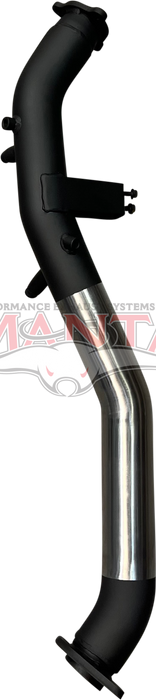 MITSUBISHI MQ TRITON/ PAJERO SPORT 3in DUMP PIPE WITHOUT CAT, WITH DPF SENSORS TO SUIT STD SYSTEM