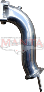 Holden RA Rodeo Ute Non-Common Rail 3.0L TD 2004 - 2008 3in Dump Pipe With Oval Port
