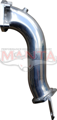 Holden RA Rodeo Ute Non-Common Rail 3.0L TD 2004 - 2008 3in Dump Pipe With Oval Port