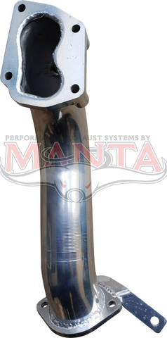 Holden RA Rodeo Ute Non-Common Rail 3.0L TD 2004 - 2008 3in Dump Pipe With Oval Port