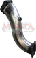 FG XR6/F6 Typhoon Turbo 4in Dump Pipe