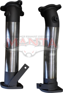 Toyota LandCruiser VDJ200 Wagon 2 1/2in Dump Pipes (LH & RH SET)