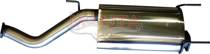 Toyota LandCruiser HDJ100 Turbo Diesel Wagon 3in Centre Muffler