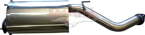 Toyota LandCruiser HDJ100 Turbo Diesel Wagon 3in Centre Muffler