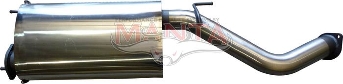 Toyota LandCruiser HDJ100 Turbo Diesel Wagon 3in Centre Muffler