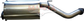 Toyota LandCruiser HDJ100 Turbo Diesel Wagon 3in Centre Muffler