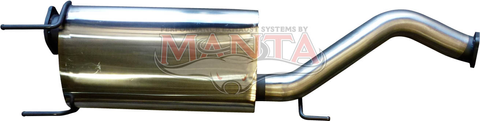 Toyota LandCruiser HDJ100 Turbo Diesel Wagon 3in Centre Muffler