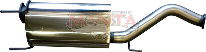 Toyota LandCruiser HDJ100 Turbo Diesel Wagon 3in Centre Muffler