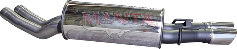 Holden Commodore VT VU VY VZ V8 Wagon Dual 2 1/2in Rear Muffler