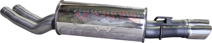 Holden Commodore VT VU VY VZ V8 Wagon Dual 2 1/2in Rear Muffler