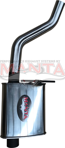 Holden Commodore VT VU VY VZ V6 2 1/2in Single Centre Muffler