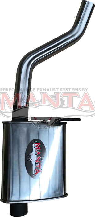 Holden Commodore VT VU VY VZ V6 2 1/2in Single Centre Muffler