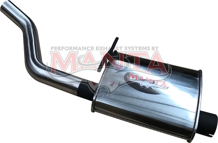 Holden Commodore VT VU VY VZ V6 2 1/2in Single Centre Muffler