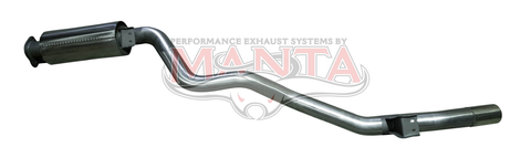 Toyota LandCruiser VDJ76 5 Door Wagon 3in Rear Muffler