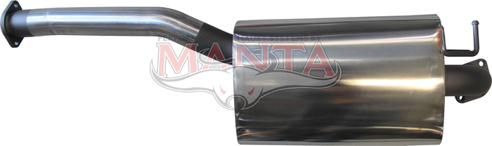 Ford Falcon BA - BF Sedan 6 Cylinder 2 1/2in Centre Muffler