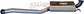 Ford Falcon FG Sedan 6 Cylinder XT, XR6, G6 2 1/2in Centre Muffler
