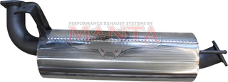 Toyota HDJ80/HZJ105 LandCruiser 4.2TD 3in Centre Muffler