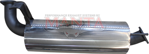 Toyota HDJ80/HZJ105 LandCruiser 4.2TD 3in Centre Muffler