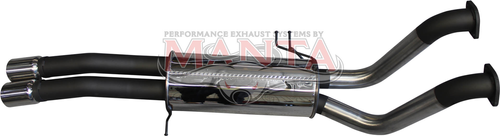 Ford Falcon BA BF FG XR8 XR6 Turbo &  Pursuit Ute 2 1/2in Dual Rear Muffler