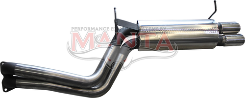 BA-FG XR8/6T/GT Sedan 2 1/2in Dual Rear Muffler