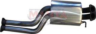 Ford Falcon BA-BF XR8/6T/GT Sedan 2 1/2in Dual Centre Muffler