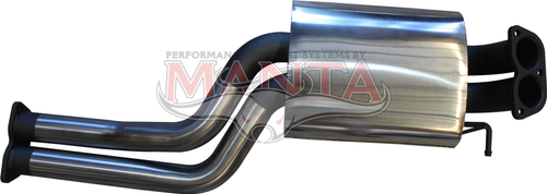 Ford Falcon BA-BF XR8/6T/GT Sedan 2 1/2in Dual Centre Muffler