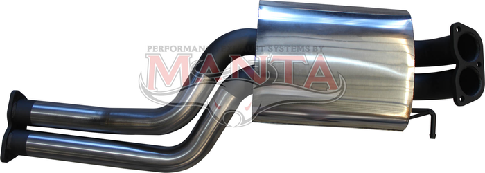 Ford Falcon BA-BF XR8/6T/GT Sedan 2 1/2in Dual Centre Muffler