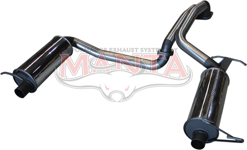 Ford Falcon BF-FG GT/GS Coyote Sedan V8 Supercharged 2 1/2in Dual Rear Mufflers (LHS & RHS) With Twi