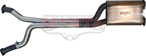 EB - AU Sedan/XG - XH Ute V8 LIVE AXLE 2 1/2in Dual Front Muffler