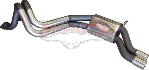 EB - AU V8 Sedan LIVE AXLE 2 1/2in Dual Rear Muffler